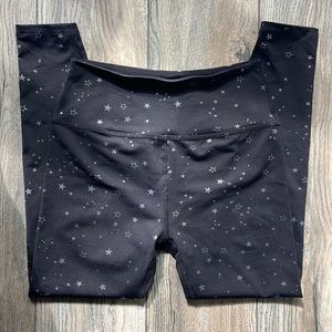 Beyond Yoga High Rise PowerShine Midi Star Leggings Size M